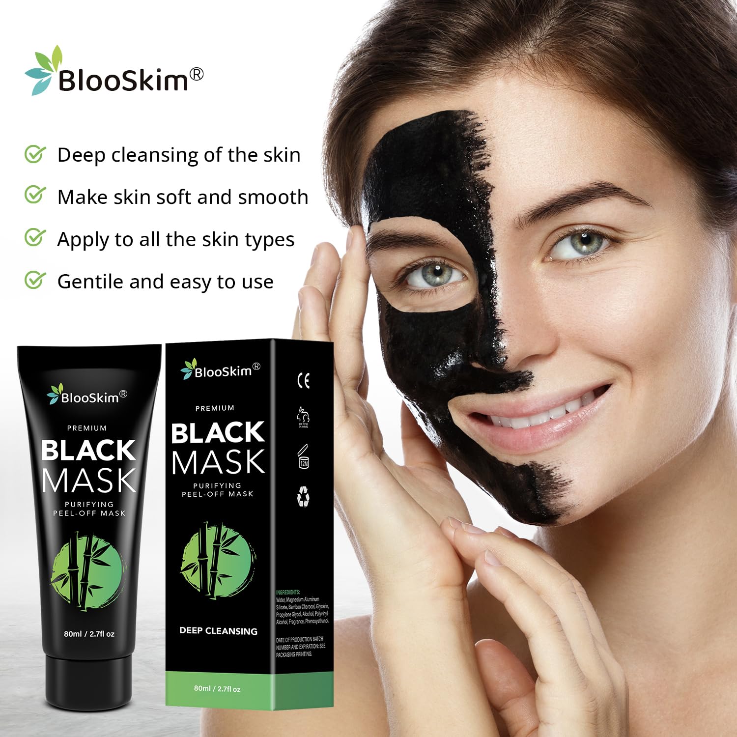 Blooskim Charcoal Face Mask